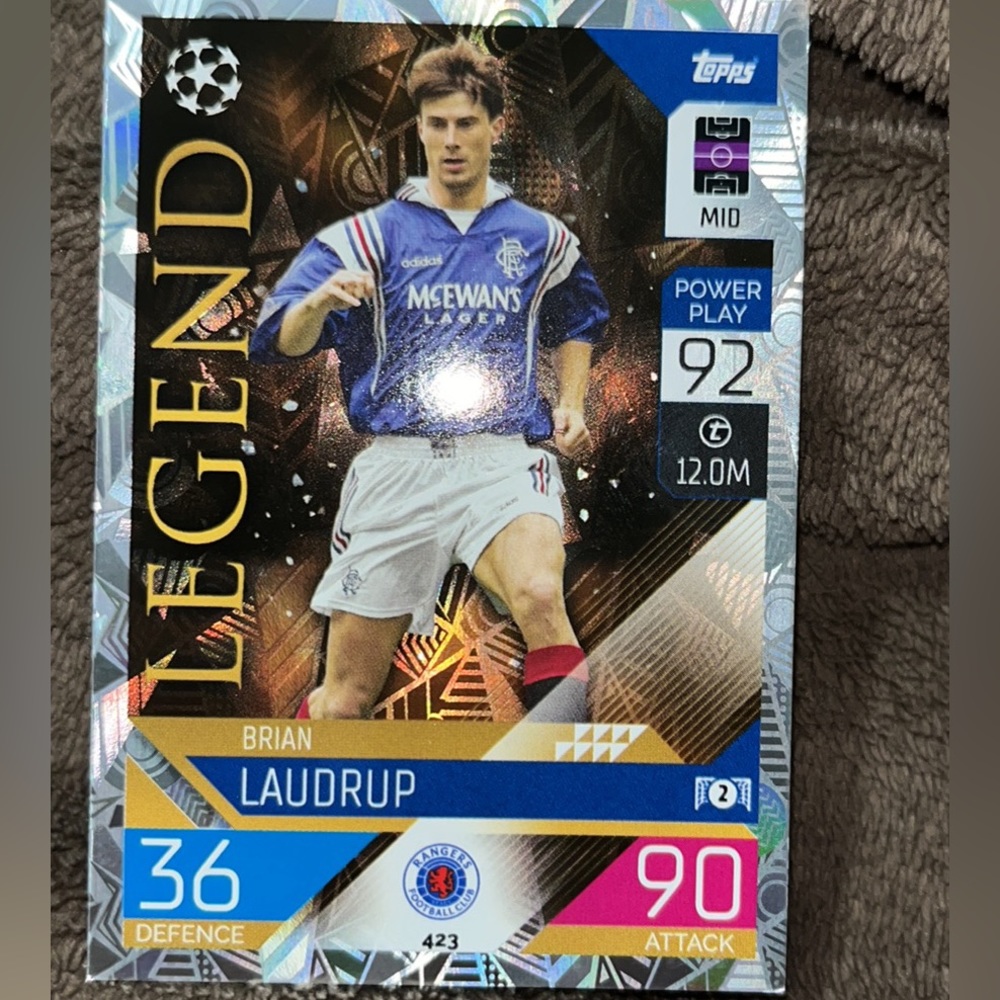 Legend shiny card